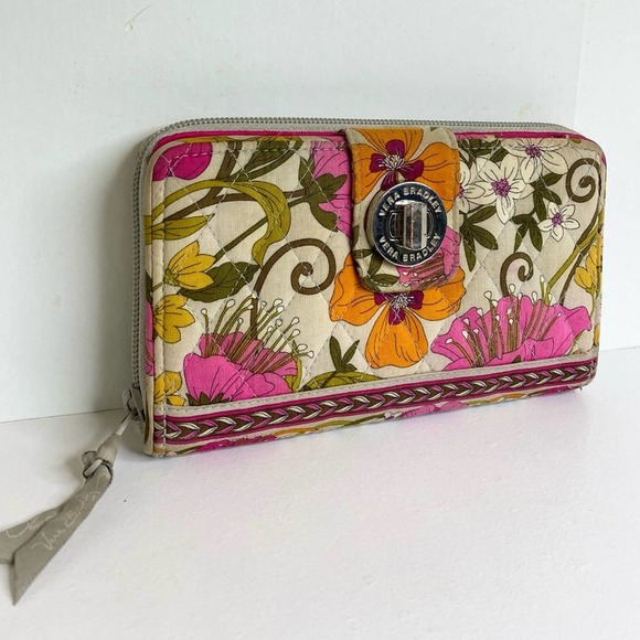 EUC—VERA BRADLEY WALLET PURSE - Picture 2 of 7